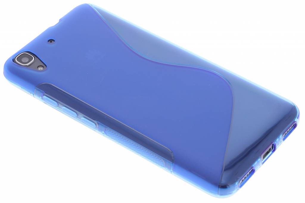 Image of Blauw S-line TPU hoesje voor de Huawei Y6