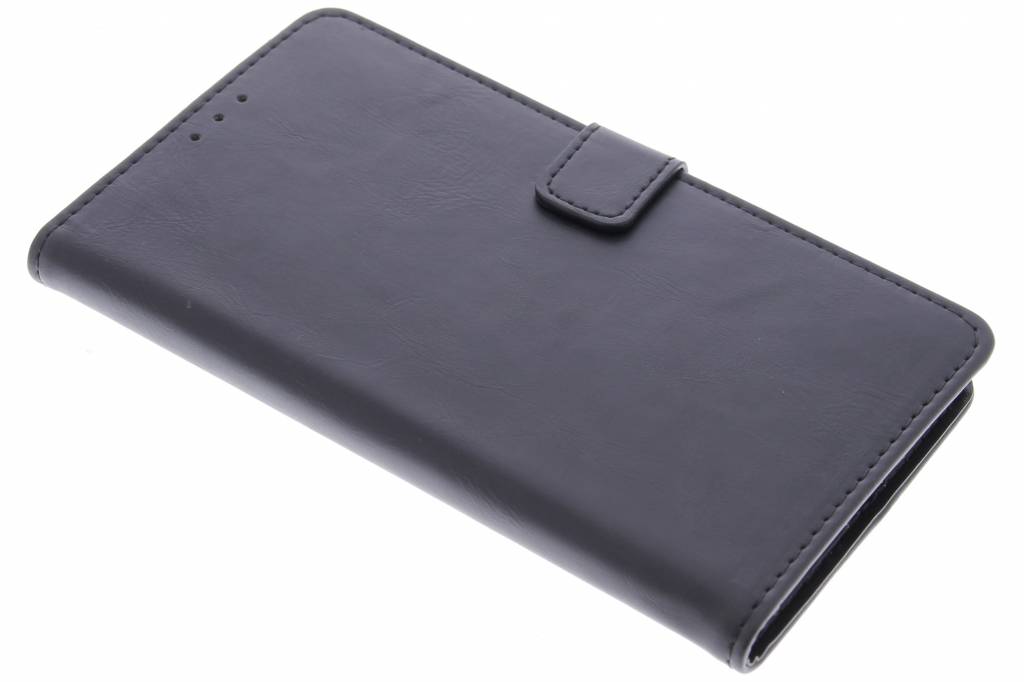 Image of Zwarte luxe leder booktype hoes voor de Microsoft Lumia 950 XL