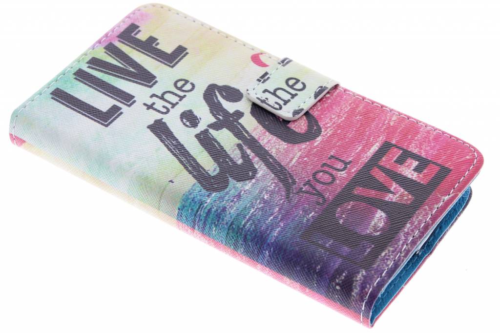 Image of Live the life design TPU booktype hoes voor de Acer Liquid Z530