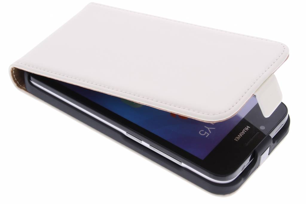 Image of Mobiparts Premium Flip Case Huawei Y5 White