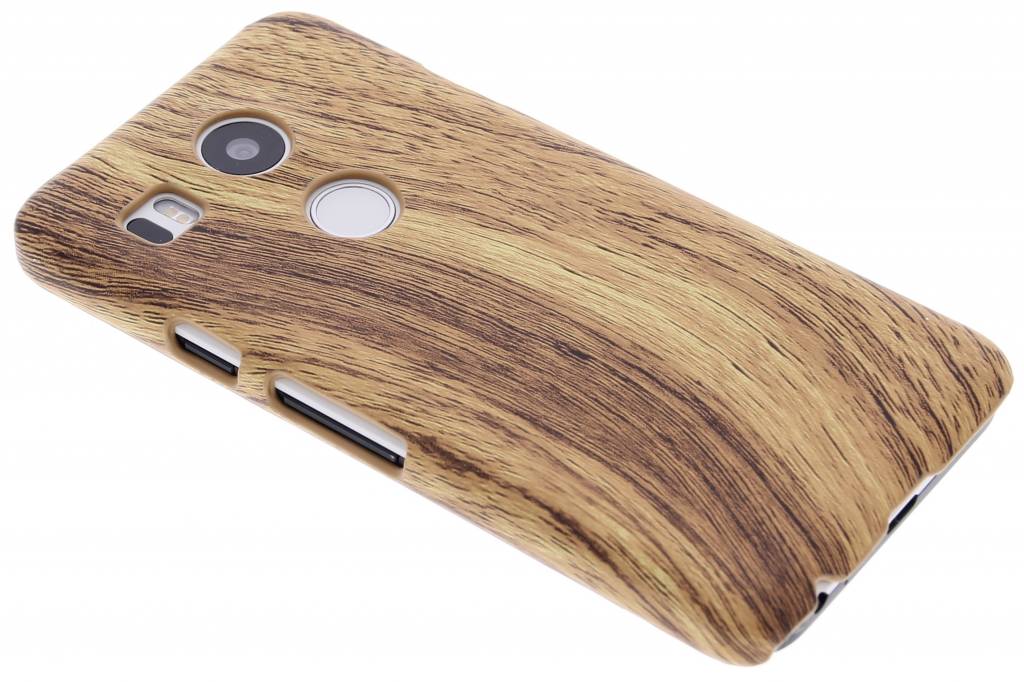 Image of Licht hout design hardcase hoesje voor de LG Nexus 5X