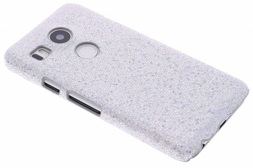 Image of Zilver glamour design hardcase hoesje voor de LG Nexus 5X