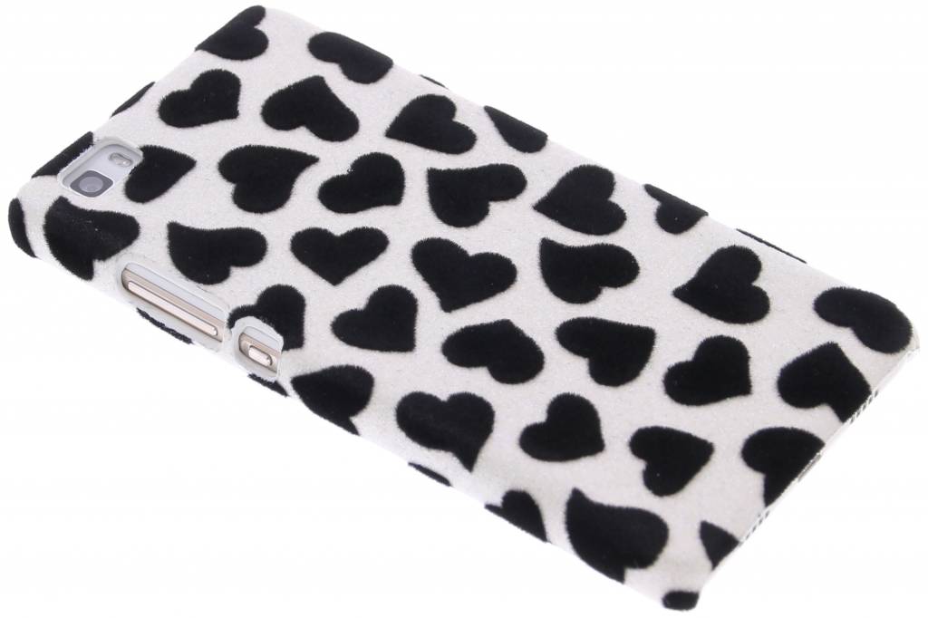 Image of Hartjes flock design hardcase hoesje voor de Huawei P8 Lite