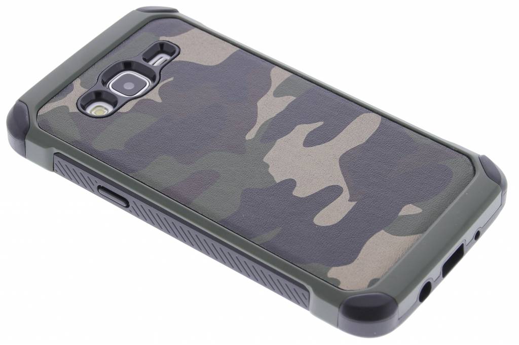 Image of Groen army defender hardcase hoesje voor de Samsung Galaxy J5