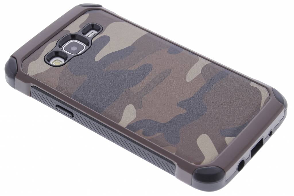 Image of Bruin army defender hardcase hoesje voor de Samsung Galaxy J5