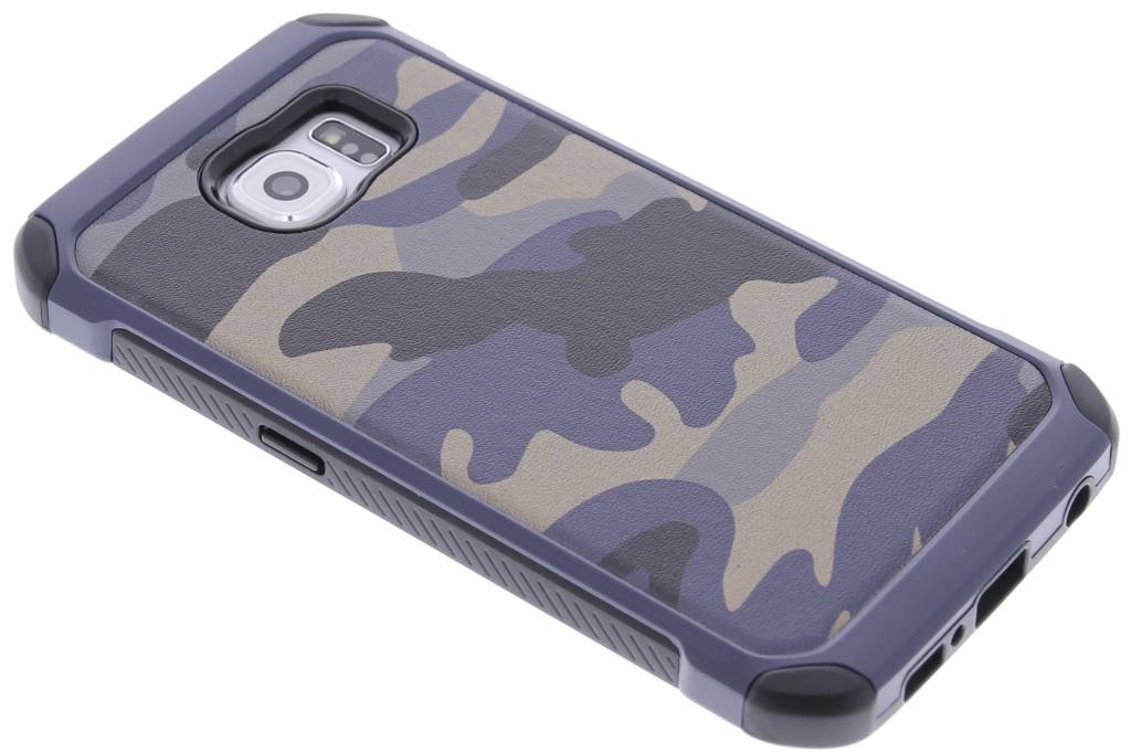 Image of Blauw army defender hardcase hoesje voor de Samsung Galaxy S6