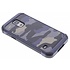 Blauw army defender hardcase hoesje voor de Samsung Galaxy S5 (Plus) / Neo Blauw army defender hardcase hoesje voor de Samsung Galaxy S5 (Plus) / Neo