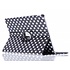 Zwarte 360º draaibare polka dot tablethoes voor de iPad Pro 12.9 Zwarte 360º draaibare polka dot tablethoes voor de iPad Pro 12.9