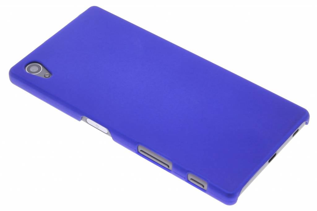 Image of Blauw effen hardcase hoesje voor de Sony Xperia Z5