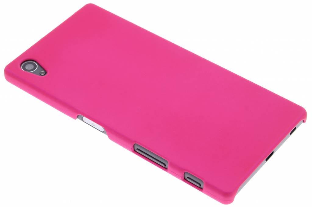 Image of Fuchsia effen hardcase hoesje voor de Sony Xperia Z5