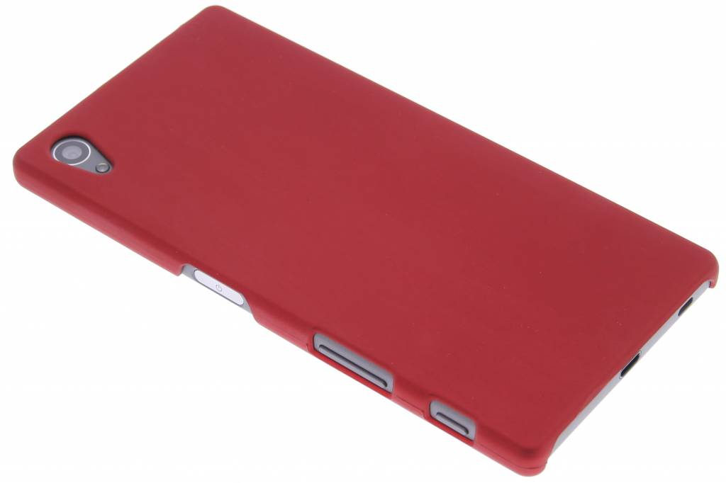 Image of Rood effen hardcase hoesje voor de Sony Xperia Z5