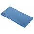 Blauw ultra thin transparant TPU hoesje voor de Sony Xperia Z5 Blauw ultra thin transparant TPU hoesje voor de Sony Xperia Z5