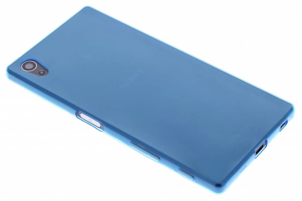 Image of Blauw ultra thin transparant TPU hoesje voor de Sony Xperia Z5