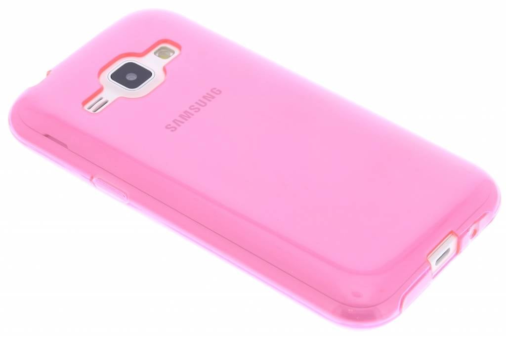 Image of Fuchsia transparante gel case voor de Samsung Galaxy J1