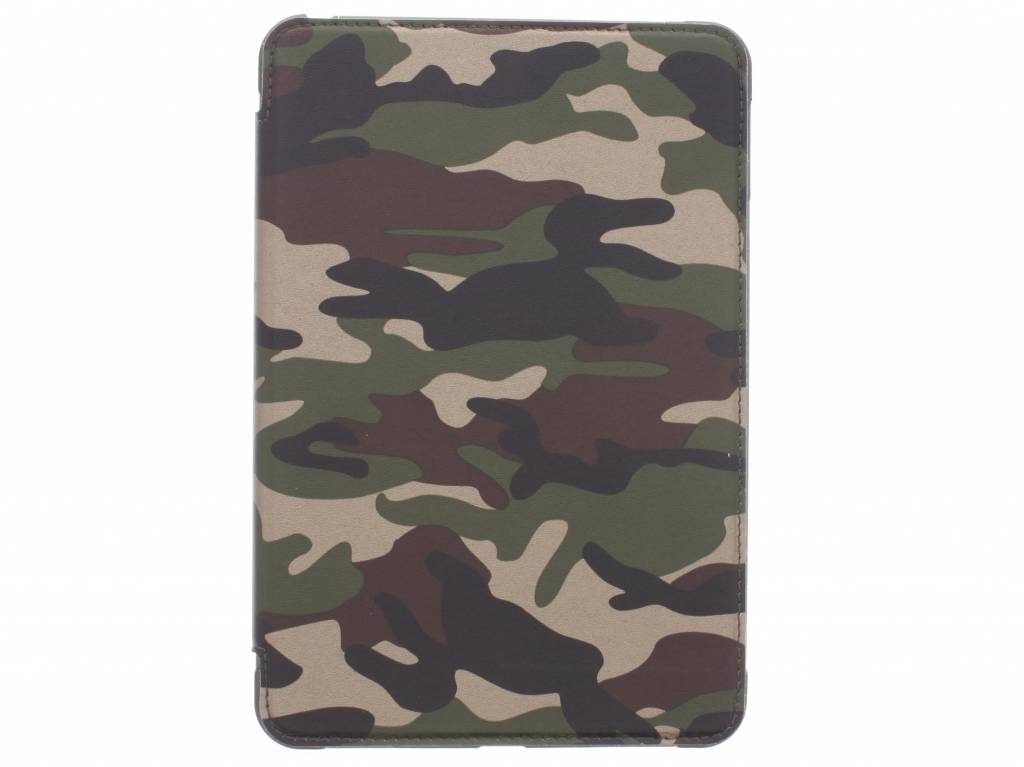 Image of Groene army defender booktype hoes voor de iPad Mini 4