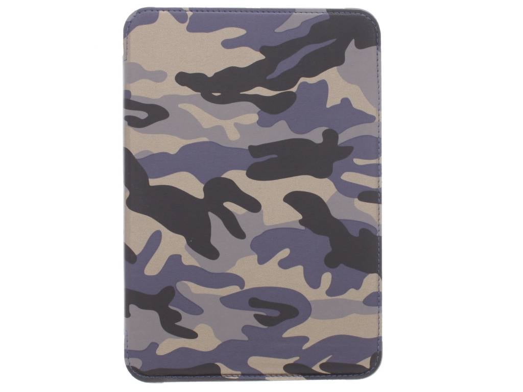 Image of Blauwe army defender booktype hoes voor de iPad Mini / 2 / 3