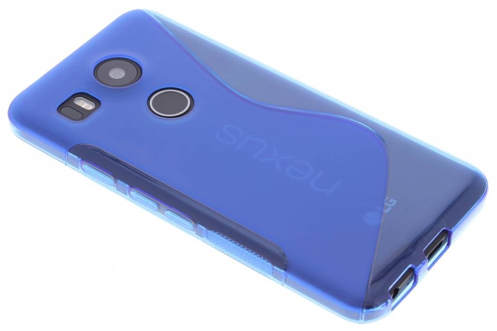 Image of Blauw S-line TPU hoesje voor de LG Nexus 5X