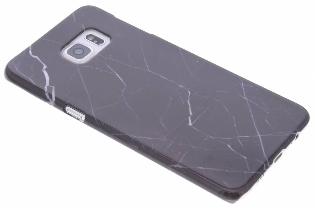 Image of Zwart marmer hardcase hoesje voor de Samsung Galaxy S6 Edge Plus