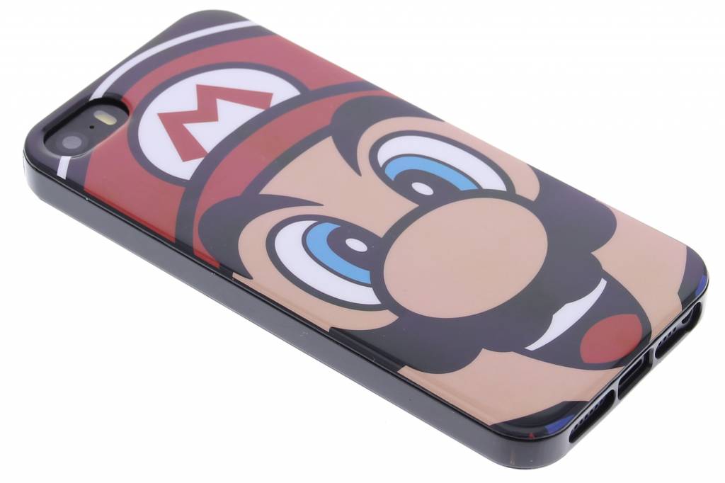 Image of Flexible TPU Case voor de iPhone 5 / 5s / SE - Mario