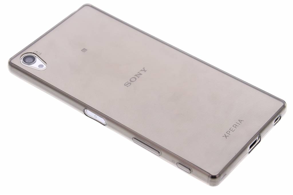 Image of Grijs ultra thin transparant TPU hoesje voor de Sony Xperia Z5 Premium