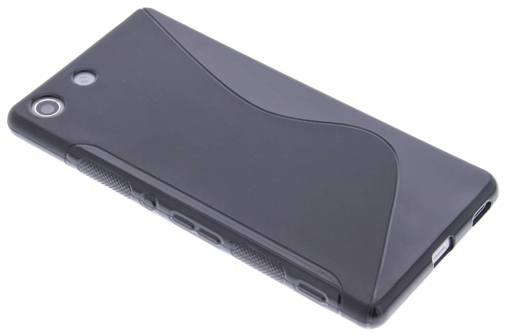 Image of Zwart S-line TPU hoesje voor de Sony Xperia M5