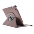 Bruine 360° draaibare tablethoes voor de iPad 2 / 3 / 4 Bruine 360° draaibare tablethoes voor de iPad 2 / 3 / 4