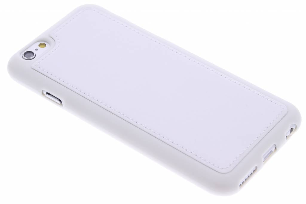 Image of Witte lederen TPU case voor de iPhone 6 / 6s