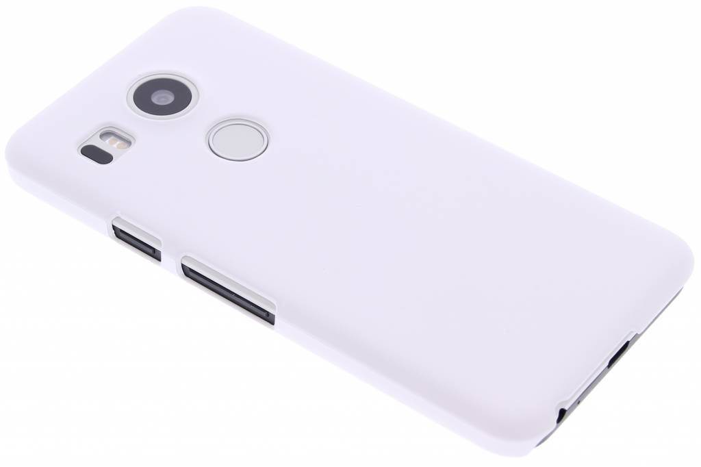 Image of Wit effen hardcase hoesje voor de LG Nexus 5X