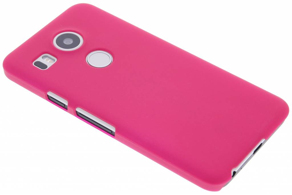 Image of Fuchsia effen hardcase hoesje voor de LG Nexus 5X