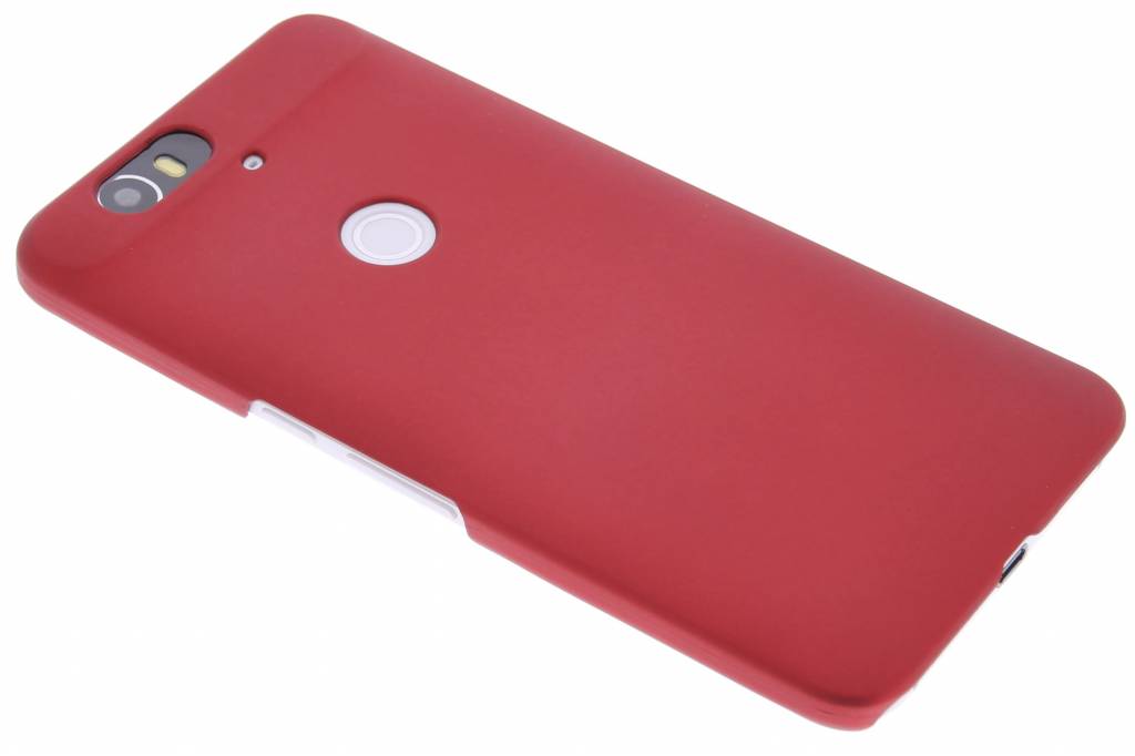 Image of Rood effen hardcase hoesje voor de Huawei Nexus 6P