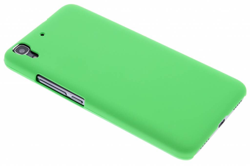 Image of Groen effen hardcase hoesje voor de Huawei Y6