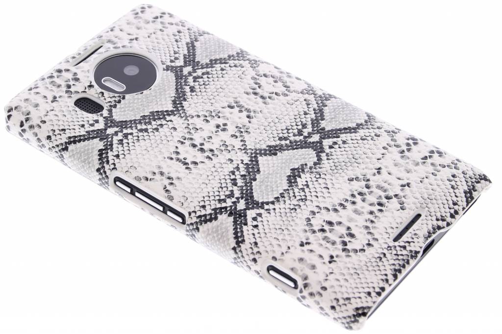 Image of Wit slangen design hardcase hoesje voor de Microsoft Lumia 950 XL