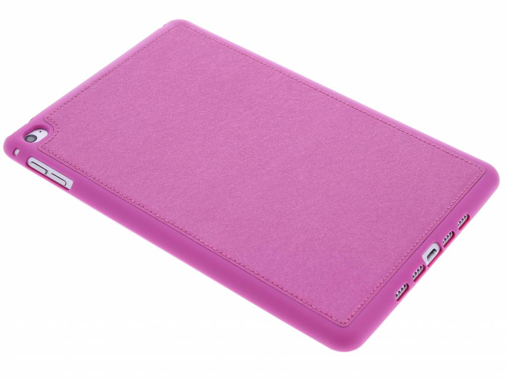 Image of Fuchsia metallic lederen TPU tablethoes voor de iPad Mini 4