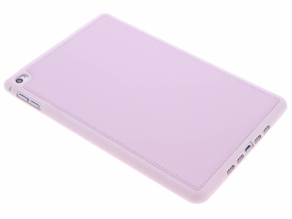 Image of Roze lederen TPU tablethoes voor de iPad Mini 4