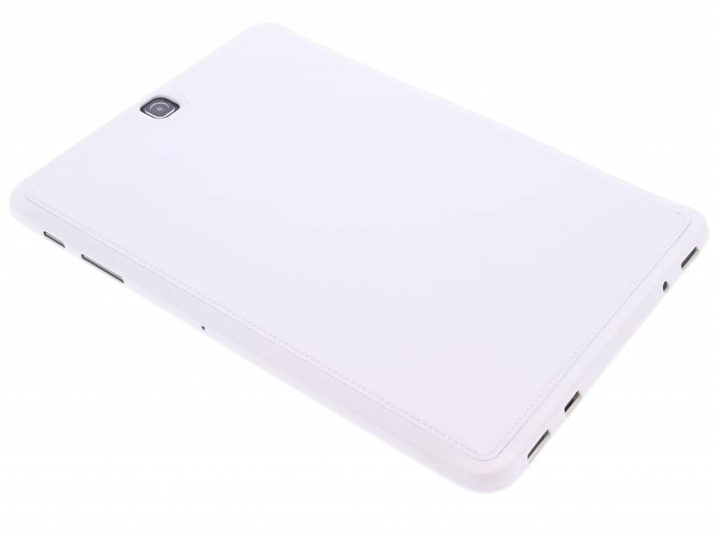 Image of Witte lederen TPU tablethoes voor de Samsung Galaxy Tab S2 9.7