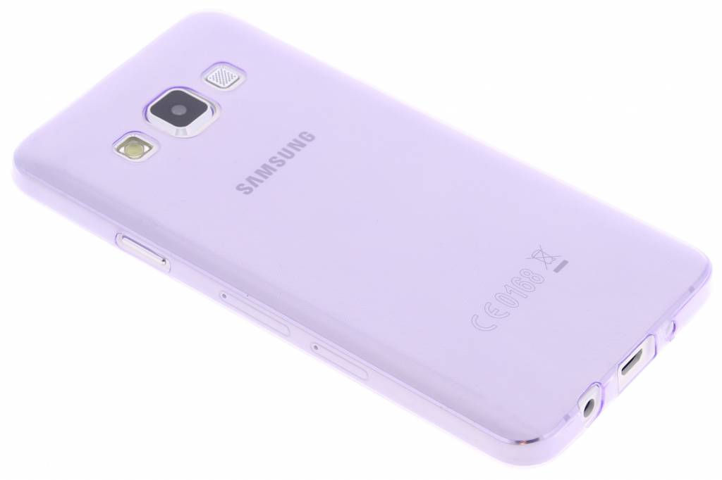 Image of Paars ultra thin transparant TPU hoesje voor de Samsung Galaxy A3