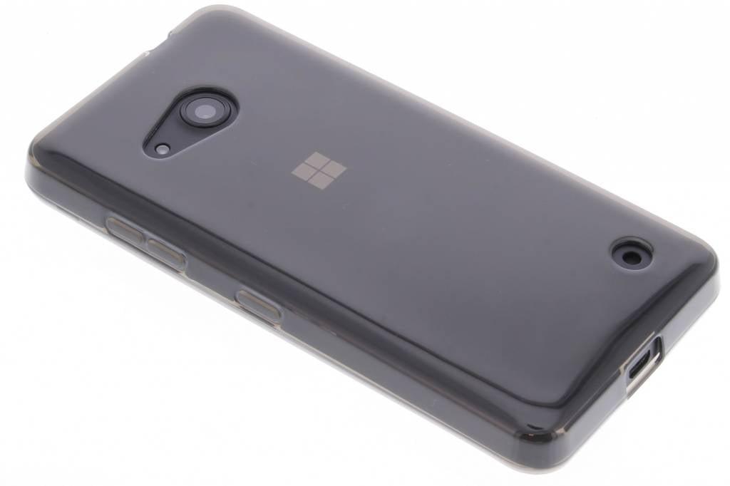 Image of Grijze transparante gel case voor de Microsoft Lumia 550