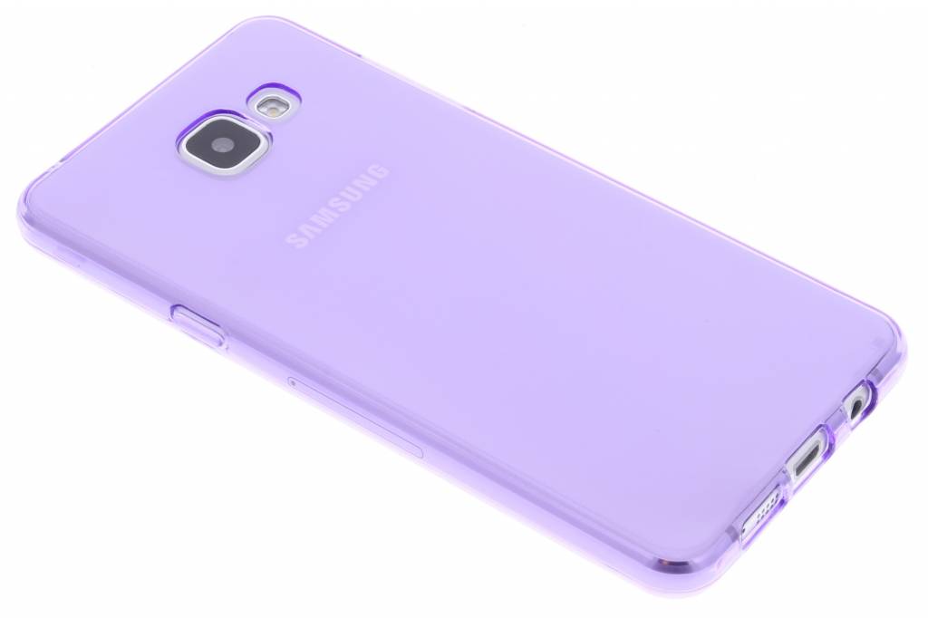 Image of Paarse transparante gel case voor de Samsung Galaxy A5 (2016)