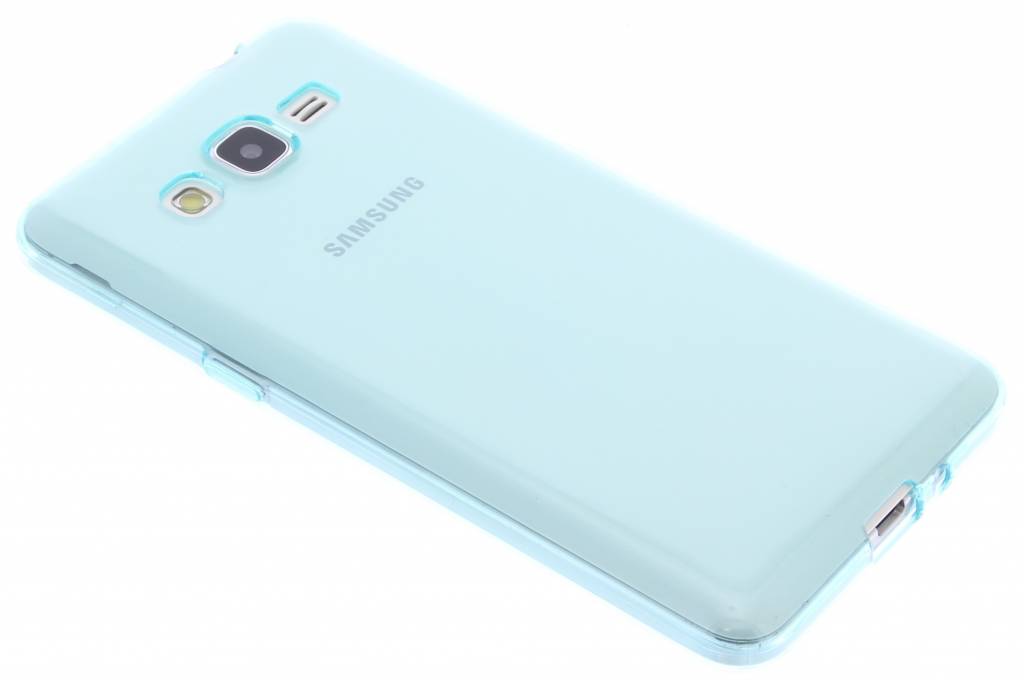 Image of Turquoise transparante gel case voor de Samsung Galaxy Grand Prime