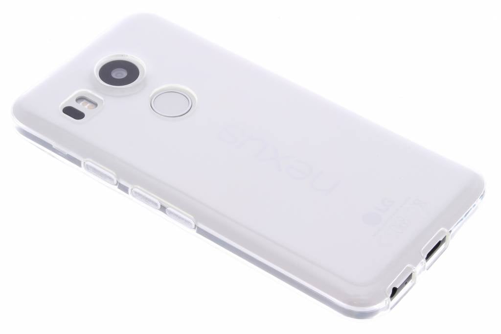 Image of Transparante gel case voor de LG Nexus 5X