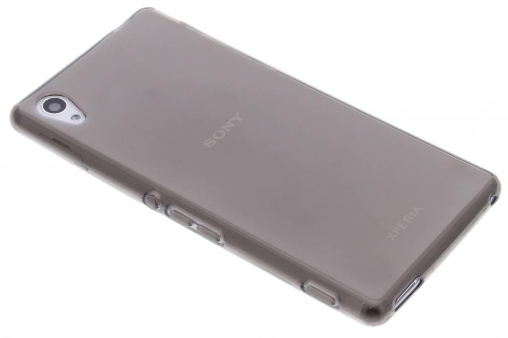 Image of Grijze transparante gel case voor de Sony Xperia M4 Aqua