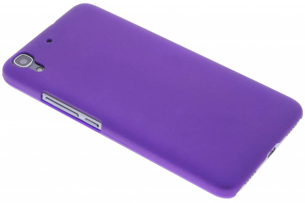 Image of Paars effen hardcase hoesje voor de Huawei Y6