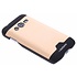 Gouden brushed aluminium hardcase hoesje voor de Samsung Galaxy Trend 2 (Lite) Gouden brushed aluminium hardcase hoesje voor de Samsung Galaxy Trend 2 (Lite)