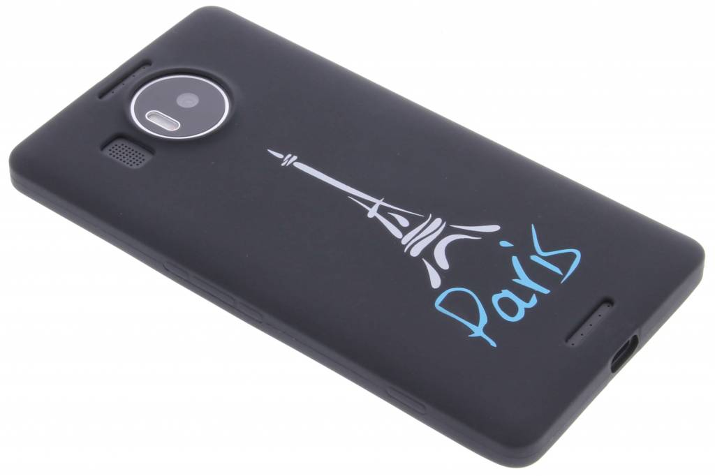 Image of Paris glow in the dark TPU case voor de Microsoft Lumia 950 XL