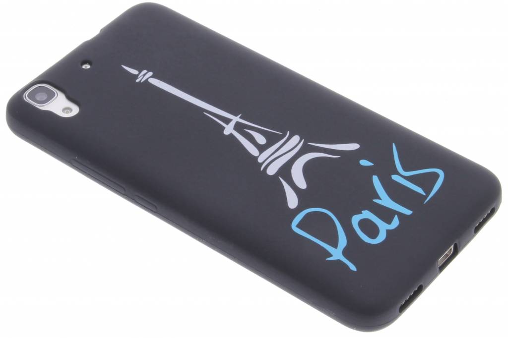 Image of Paris glow in the dark TPU case voor de Huawei Y6