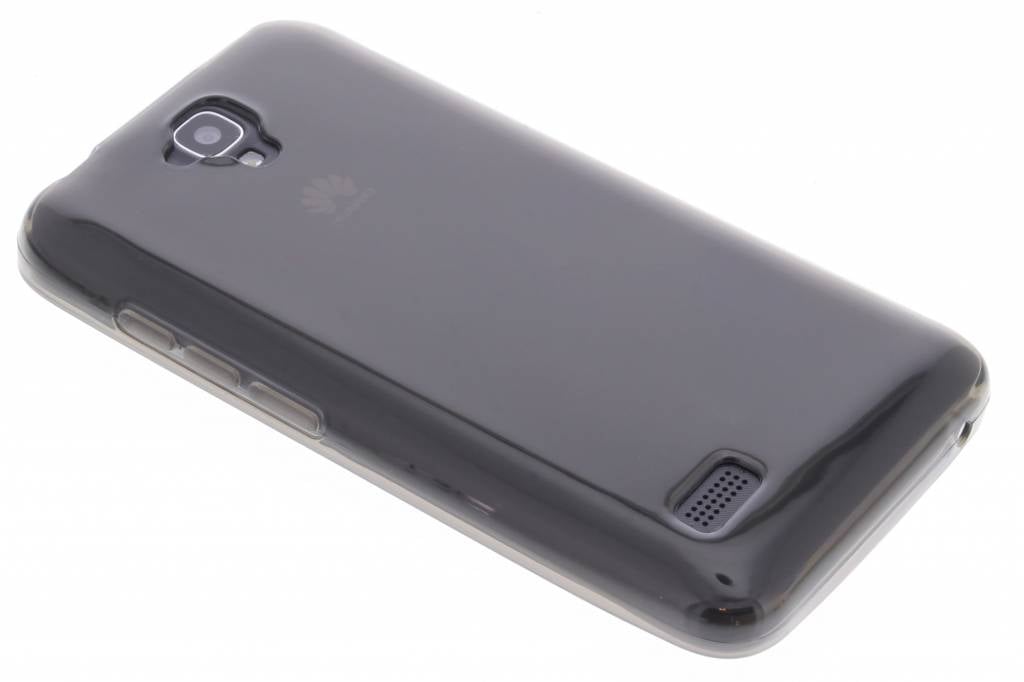 Image of Grijze transparante gel case voor de Huawei Y5