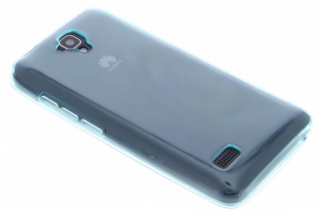 Image of Turquoise transparante gel case voor de Huawei Y5