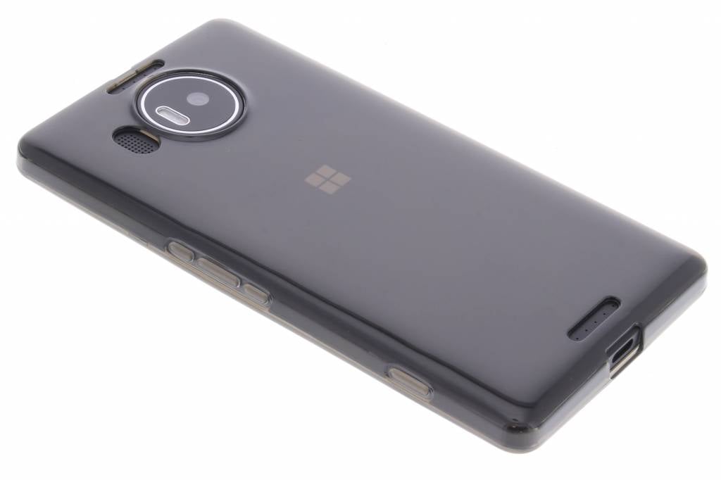 Image of Grijze transparante gel case voor de Microsoft Lumia 950 XL