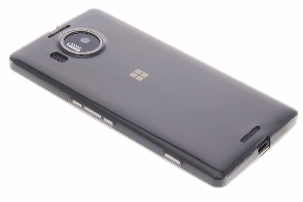 Image of Grijs ultra thin transparant TPU hoesje voor de Microsoft Lumia 950 XL