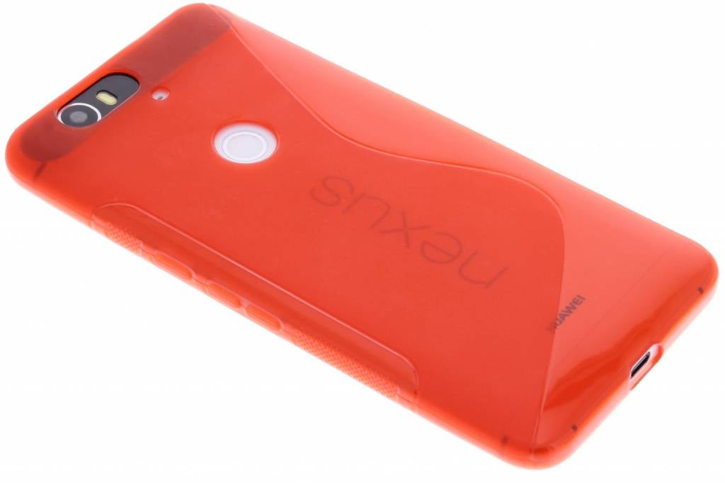 Image of Rood S-line TPU hoesje voor de Huawei Nexus 6P